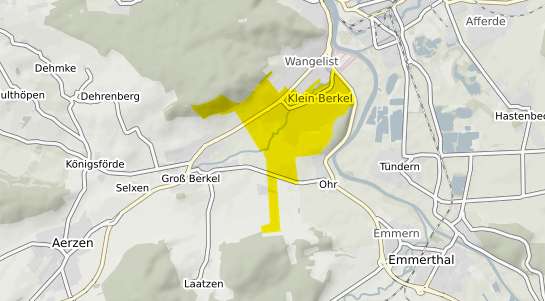 Immobilienpreisekarte Hameln Klein Berkel